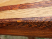 Cocobolo & Reclaimed Oak Entry Table