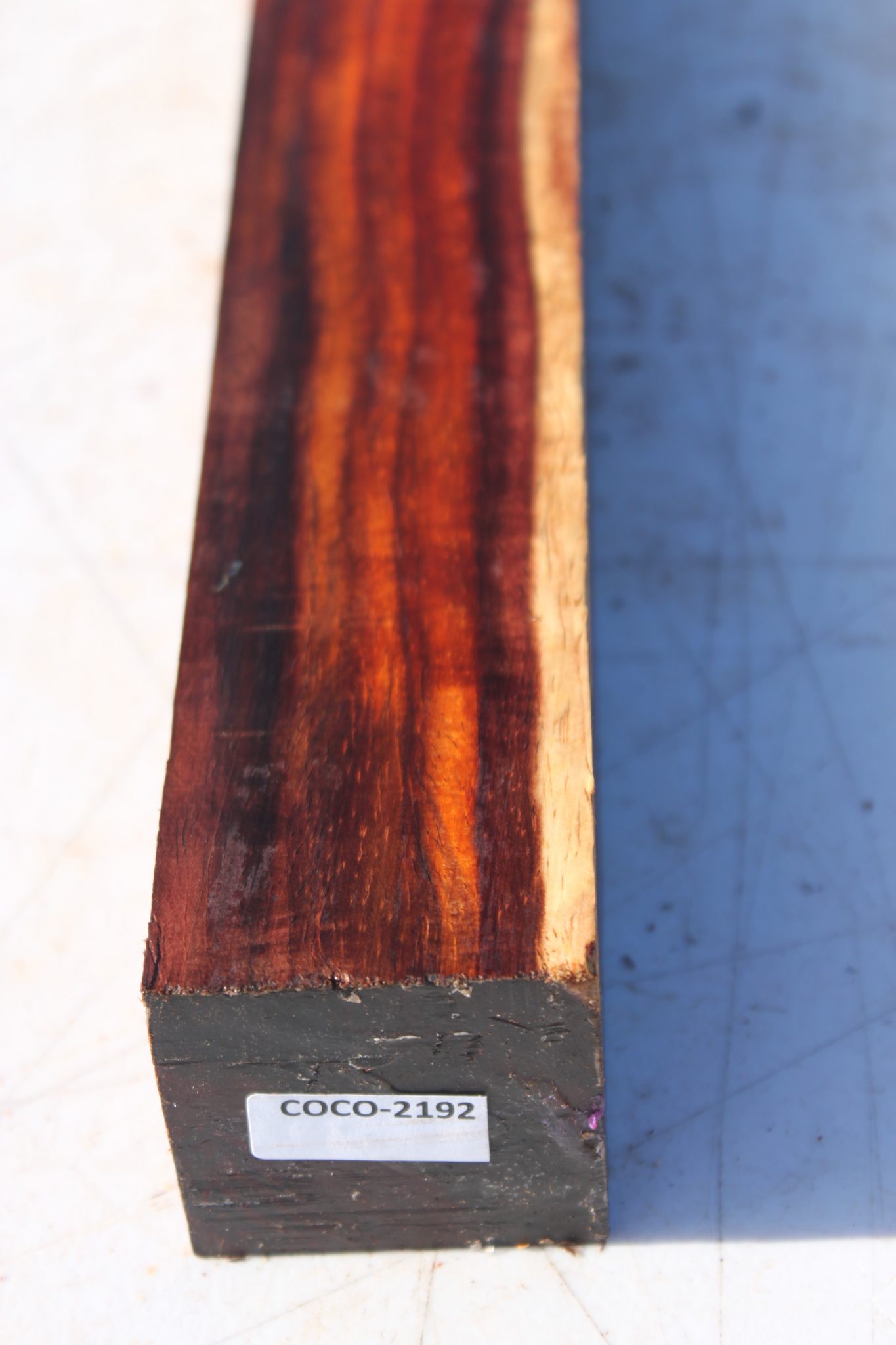 thumbnail image 2 of Exotic Wood Zone Cocobolo Turning Blank – 2x2x12 Inches, Spindle Carving Square, USA Made 2 of 2