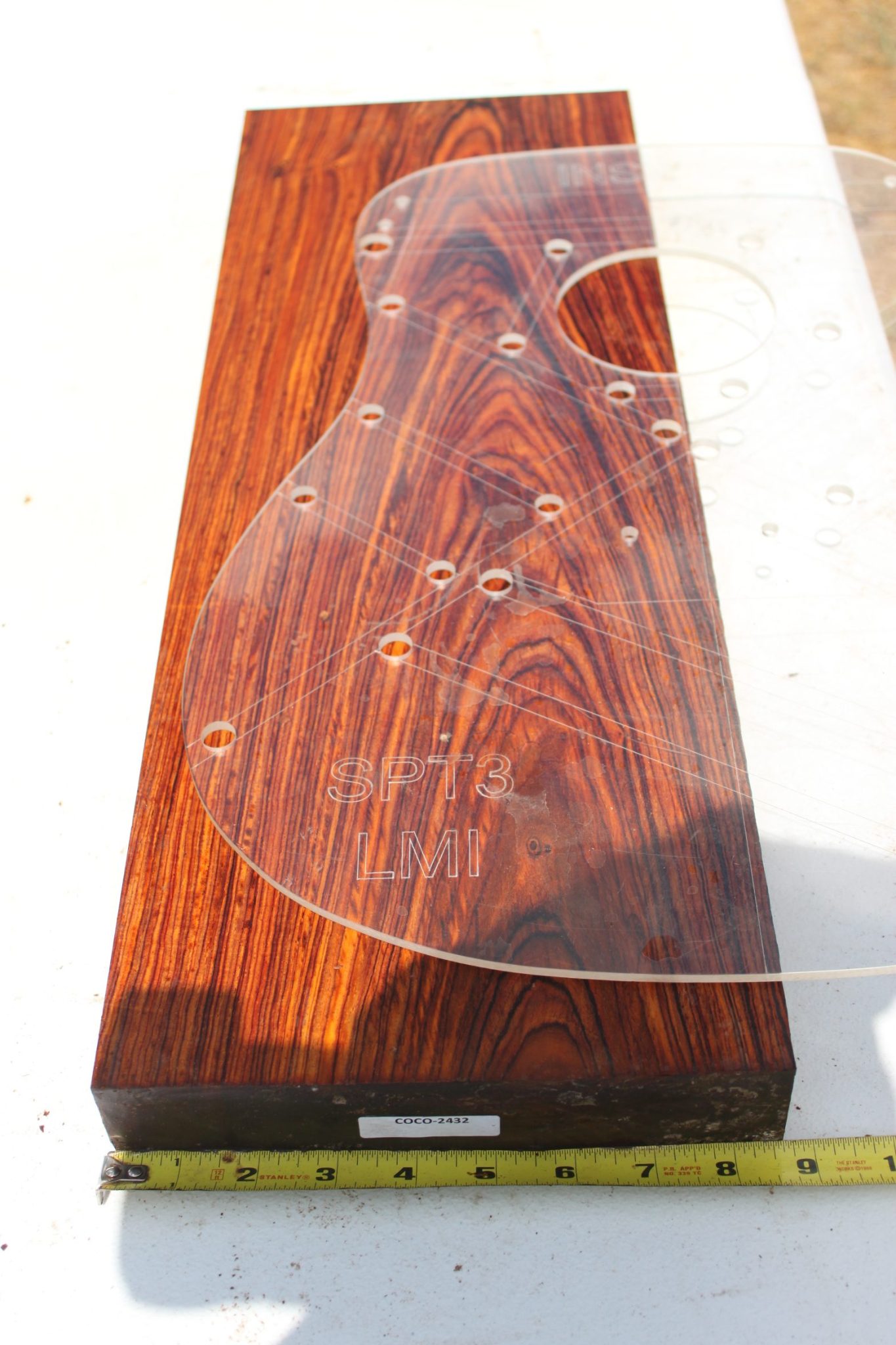 COCOBOLO LUTHIER BILLET