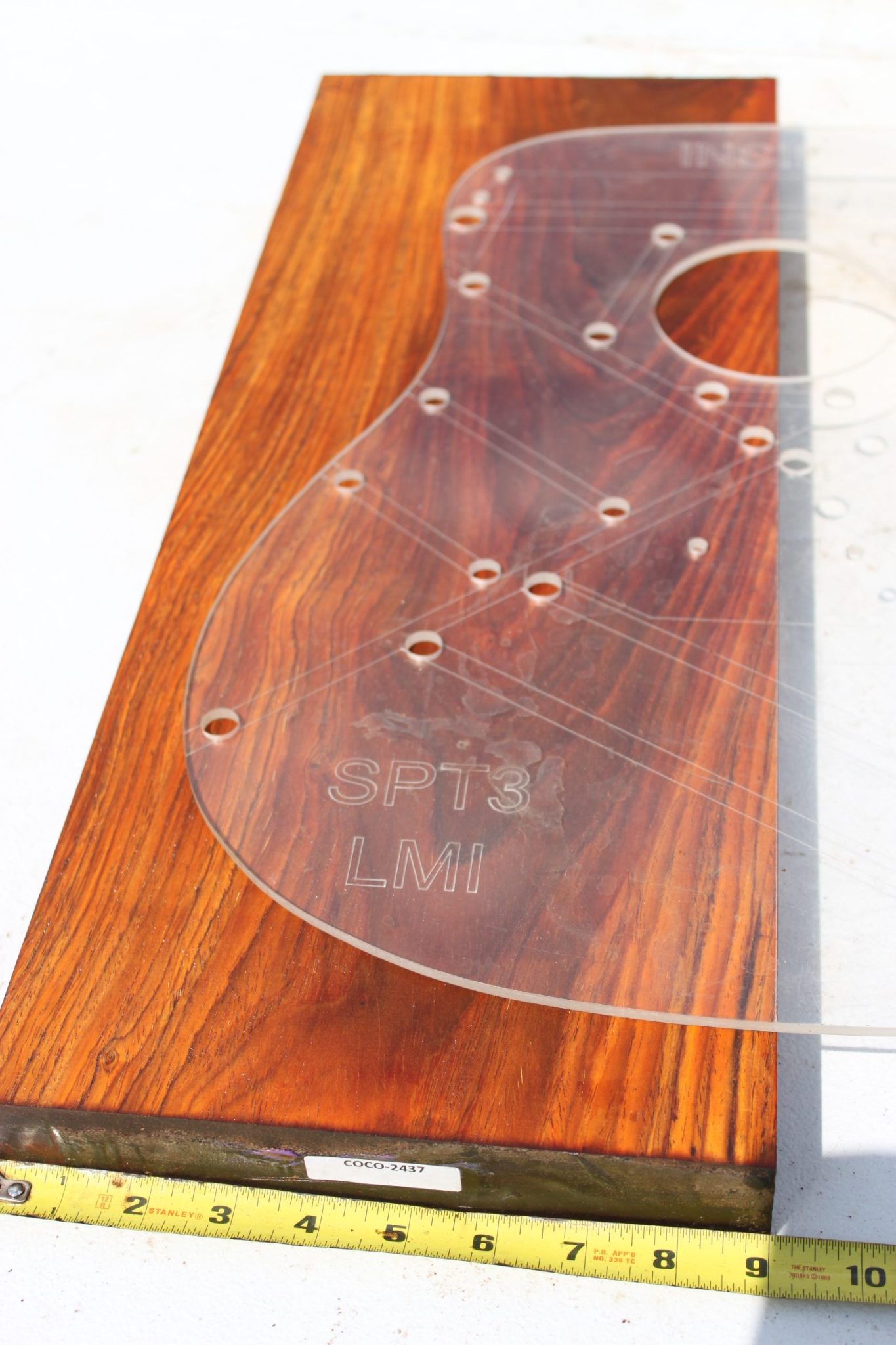COCOBOLO LUTHIER BILLET - Image 5