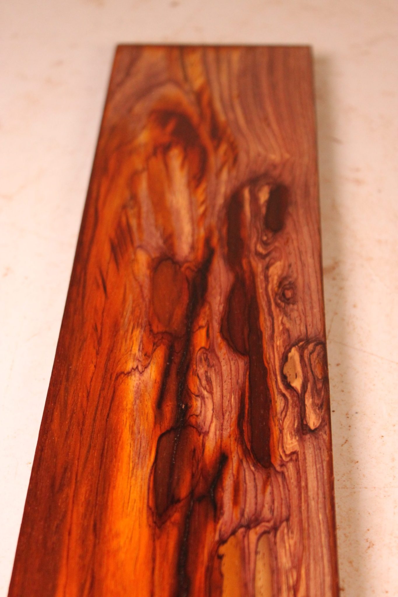 COCOBOLO BOARD WITH SOME BURL - Image 5